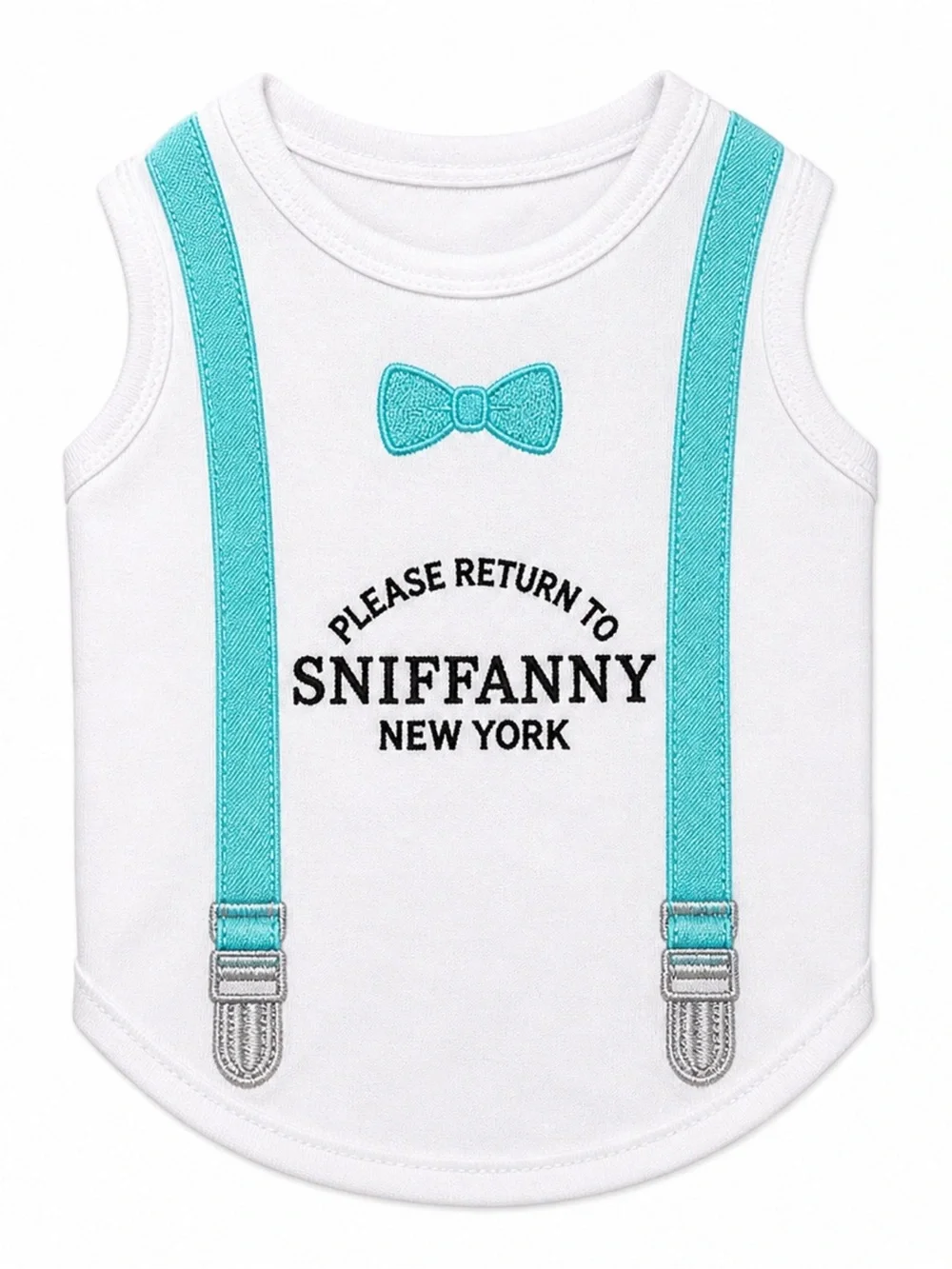 Please Return to Sniffanny New York Suspender Shirt